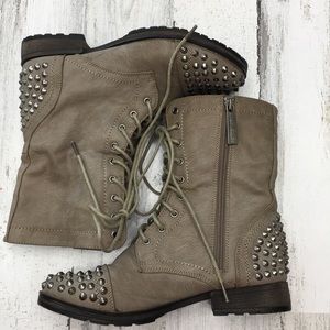 Studded boots
